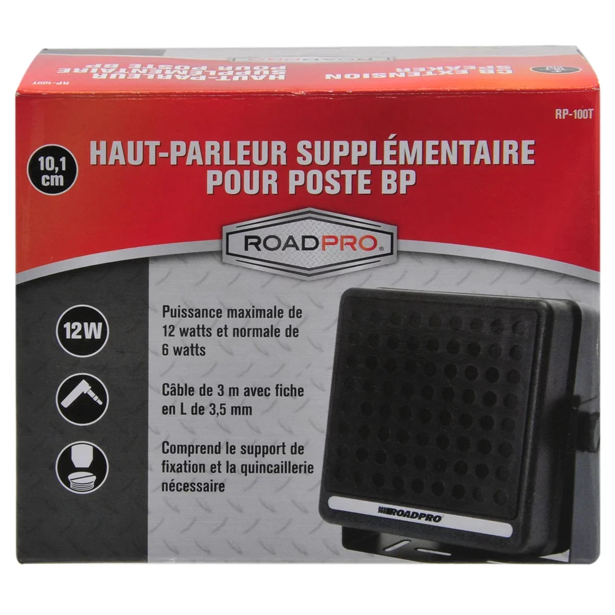 RoadPro 4 Inch CB Extension Speaker 12 Watts