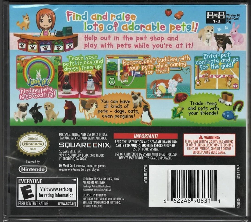 My Pet Shop NDS (Brand New Factory Sealed US Version) Edge Edge DS