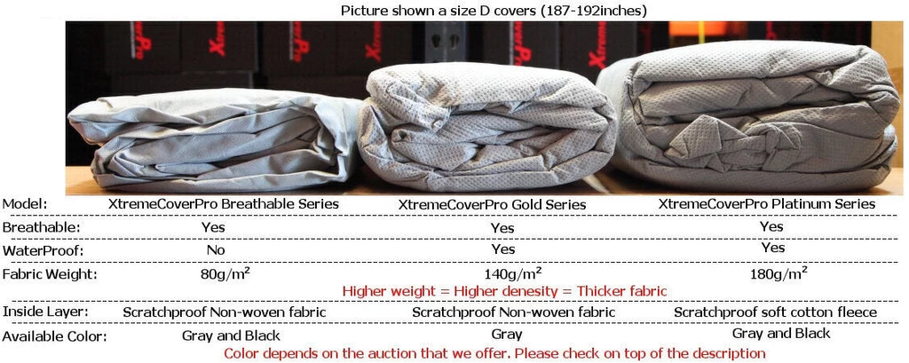Car Cover fits 2019 2020 Cadillac XT4 XCP XtremeCoverPro Waterproof Silver Series Grey