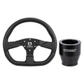 Tusk Steering Wheel Hub with Pro Armor Steering Wheel "D" Shaped Steering Wheel For Polaris RANGER 800 HD 2010-2012,2014