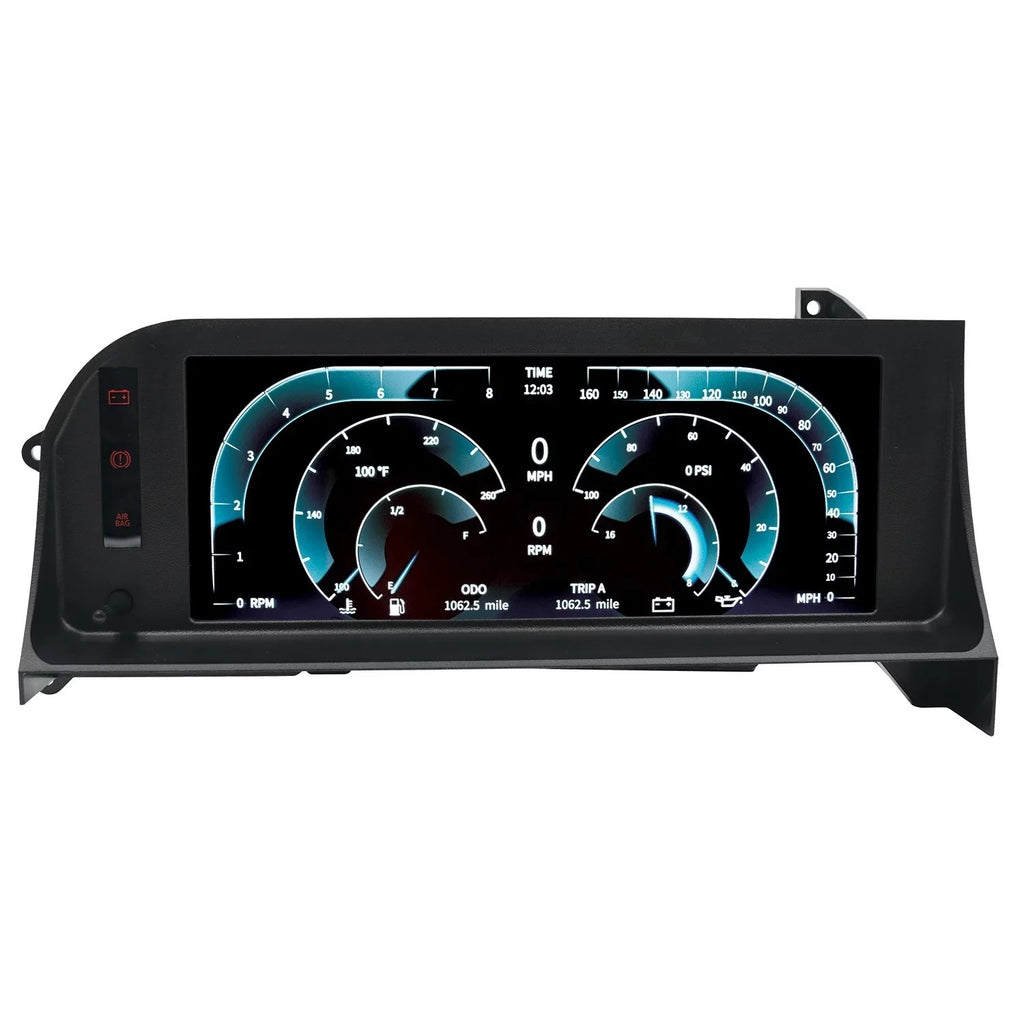 AUTO METER Meter 7007 Invision Direct Fit Digital Dash LCD 87-93 Ford Mustang Fox Midnight