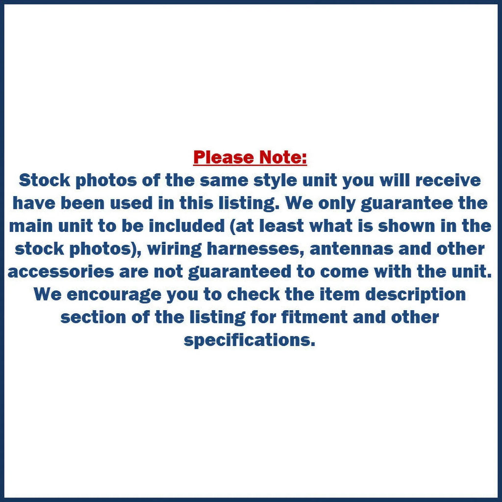 Pre-Owned 13 Ford Econoline E150 E250 E350 GPS Navigation Nav Radio OEM (LKQ~347509819) (Good)