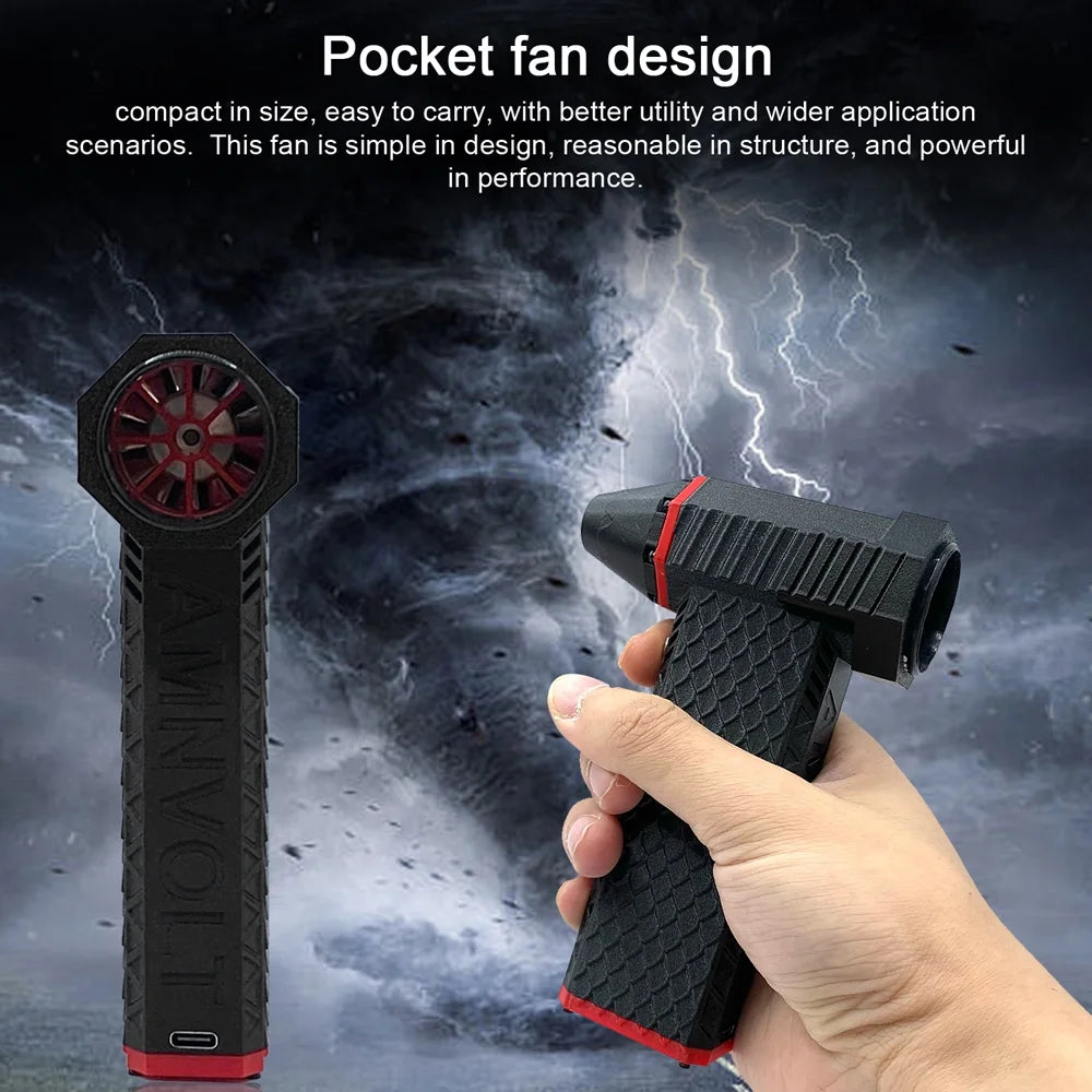 moobody Jet Fan with Brushless Motor, High 110,000RPM Turbofan, 200A MOS Tube , Excellent for Keyboard Cleaning and More!