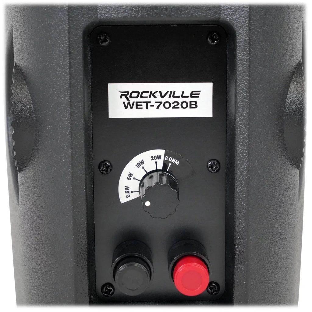 Rockville ROCK MATRIX Multi Room Home Receiver+6) Ceiling+2) Midnight Wall Speakers