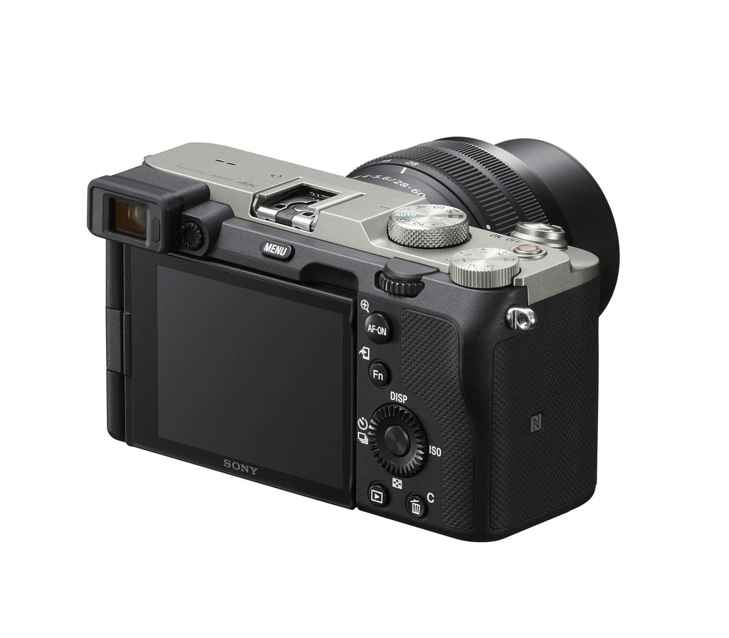 Sony Alpha a7C Mirrorless Camera with FE 28-60mm Lens (Silver) Essentials Bundle