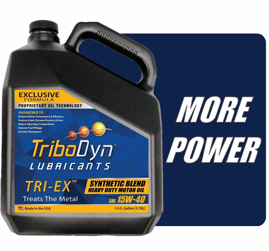 TriboDyn TRI-EX Synthetic Final Point 15W40 Diesel Oil - Gallon Bottle