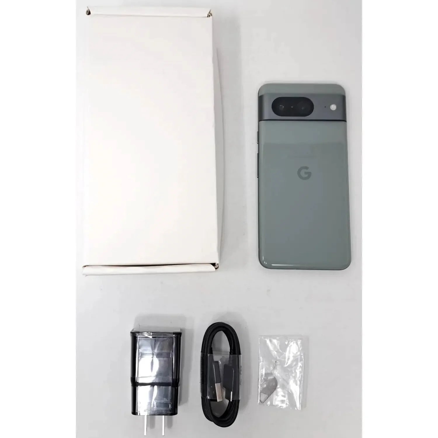 Pre-Owned Google Pixel 8 5G G9BQD 128GB Factory Unlocked 6.2" 8GB RAM 50MP Smartphone - Hazel (Like New)