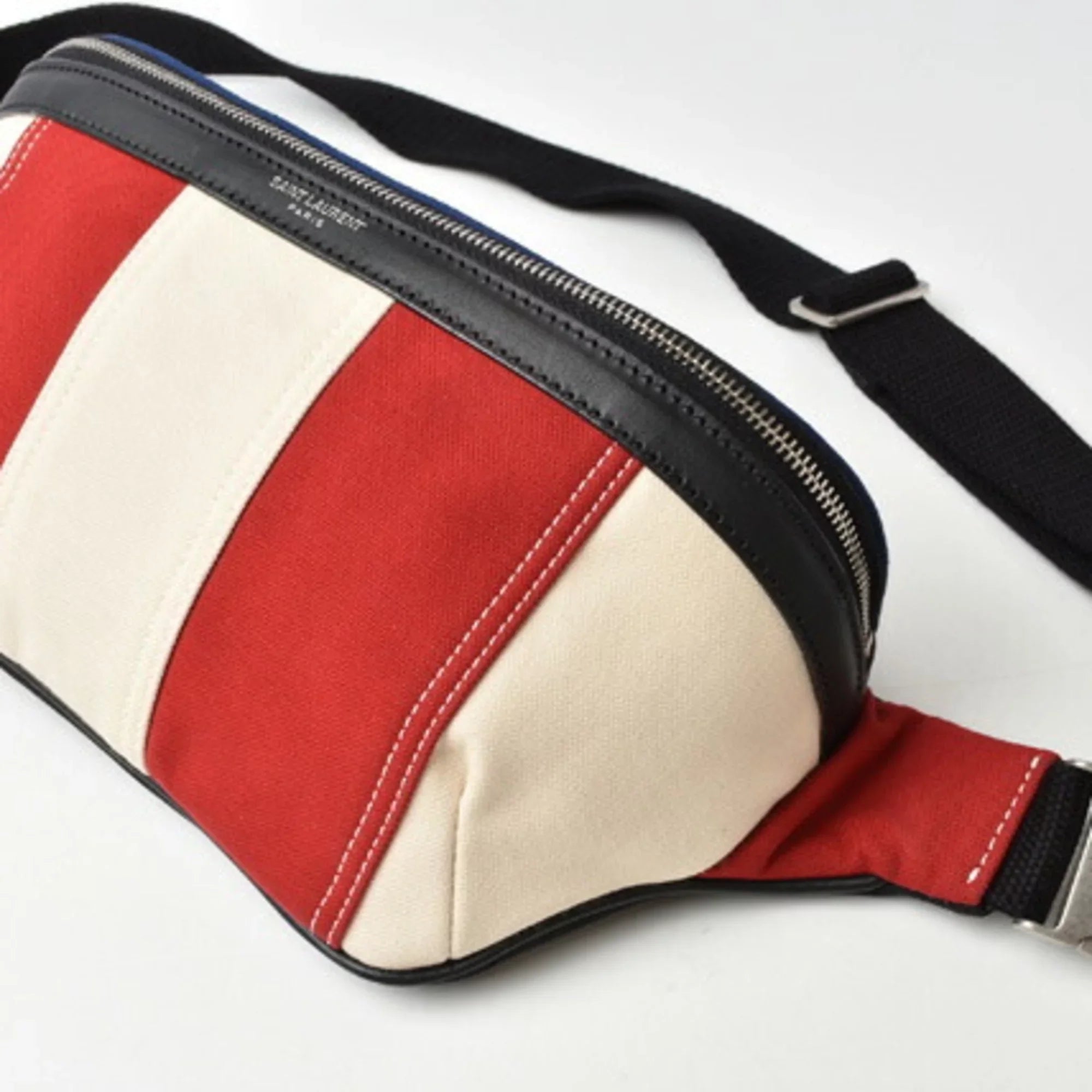 Pre-Owned Saint Laurent Bum Bag Waist Pouch 557831 SAINT LAURENT Leather MARSUPIO Star Multicolor (New)