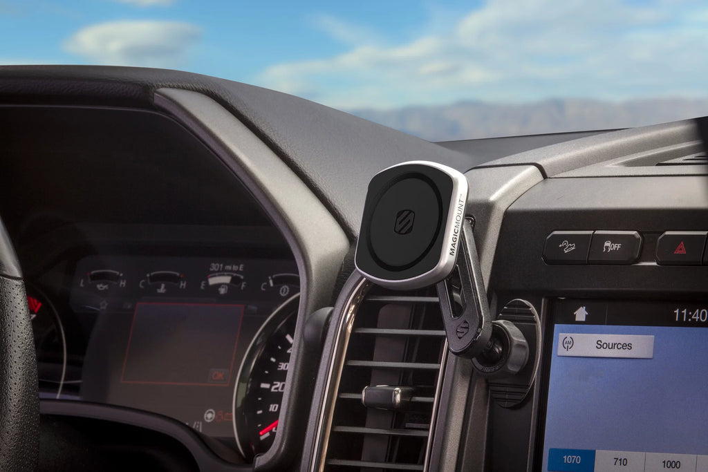 Scosche MP2ODVM-SP1 MagicMount Pro 2 Dash/Vent 4-in-1 Car Magnetic Phone Mount Kit