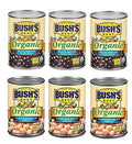 Bush,S Best Organic Dark And Garbanzo (Chickpeas) Beans Variety Pack, 3 Dark Beans, 3 Garbanzo Beans, 1 Ct