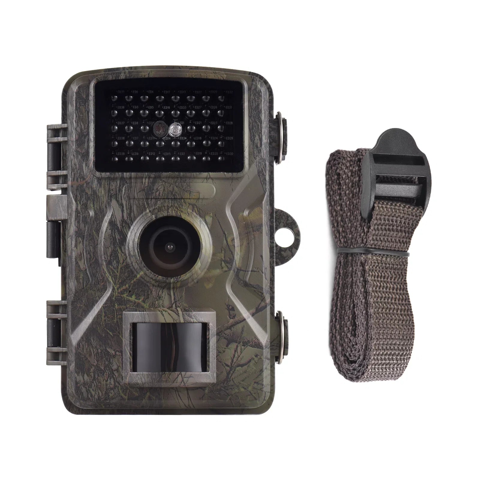 Andoer 1080P Trail 16MP Wildlife Tracking with 2.0 Inch TFT Color Screen 0.8s Trigger Time Supports Infrared Night Vision Motion Activated IP66 Waterproof
