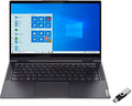 2021 LENOVO Yoga 7i 2-in-1 Laptop 14 inch FHD Touchscreen 11th Core i7-1165G7 EVO Iris Xe Graphics 12GB DDR4 512GB NVMe SSD WI-FI 6 Win 10 Pro Fingerprint Backlit Keyboard w/ Final Point 32GB USB Drive