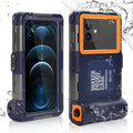 UrbanX Professional [15m/50ft] Swimming Diving Surfing Snorkeling Photo Video Waterproof Protective Case Underwater Housing for Tecno Pova Neo And all Phones Up to 6.9 Inch LCD with Lanyard
