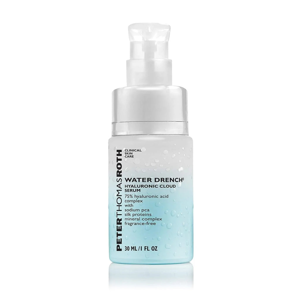 Peter Thomas Roth Water Drench Hyaluronic Anti Aging Cloud Serum for Dry and Oily Skin 1 oz