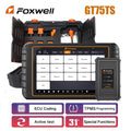 Foxwell GT75TS OBD2 Scanner Automotive Bidirectional Diagnostic Tool Professional ECU Coding Active Test TPMS Programming Tool Car Code Reader All System Scanner with 36 Reset Services EOBD OBD Tool