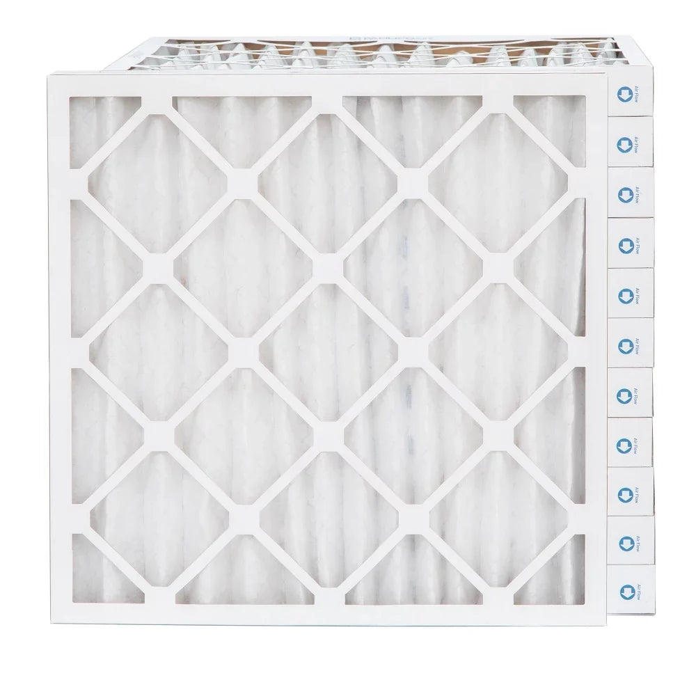 24x24x2 MERV 8 ( MPR 600, FPR 5-6 ) 2" Air Filters for AC & Furnace. CASE of 12. Exact Size: 23-3/8 x 23-3/8 x 1-3/4