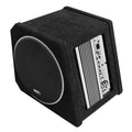 Sound Storm Laboratories PB8 8 Inch Amplified Powered Car Audio Subwoofer Package – Built-in Amplifier, Passive Radiator, Remote Subwoofer Control, For Truck, Boxes and Enclosures