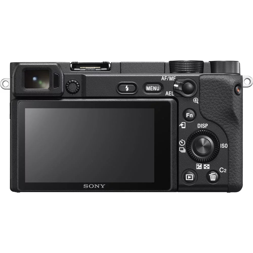 Sony a6400 Mirrorless Camera +55-210mm f/4.5-6.3 OSS Lens +Flash- Kit