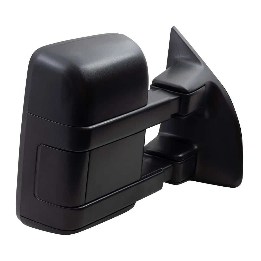 Brock Gentlemen Passengers Manual Tow Side Mirror Telescopic Dual Arm Compatible with 2008-2016 F250 F350 F450 Super Duty Pickup Truck 8C3Z17682AC