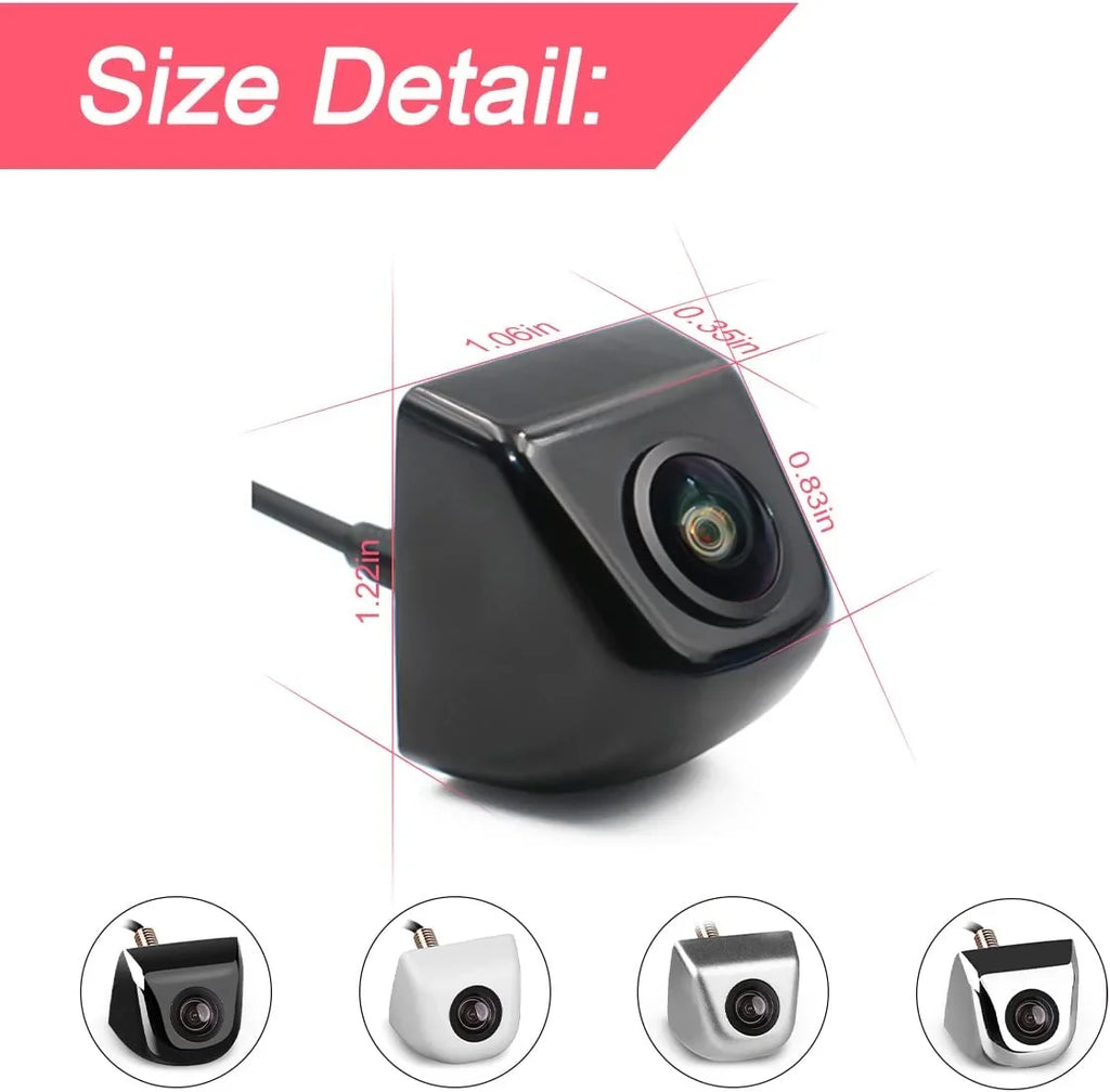 Backup Camera for Car, Waterproof Rear View Camera with Moveable Guideline, HD 960x720 Image Super Night Vision Car