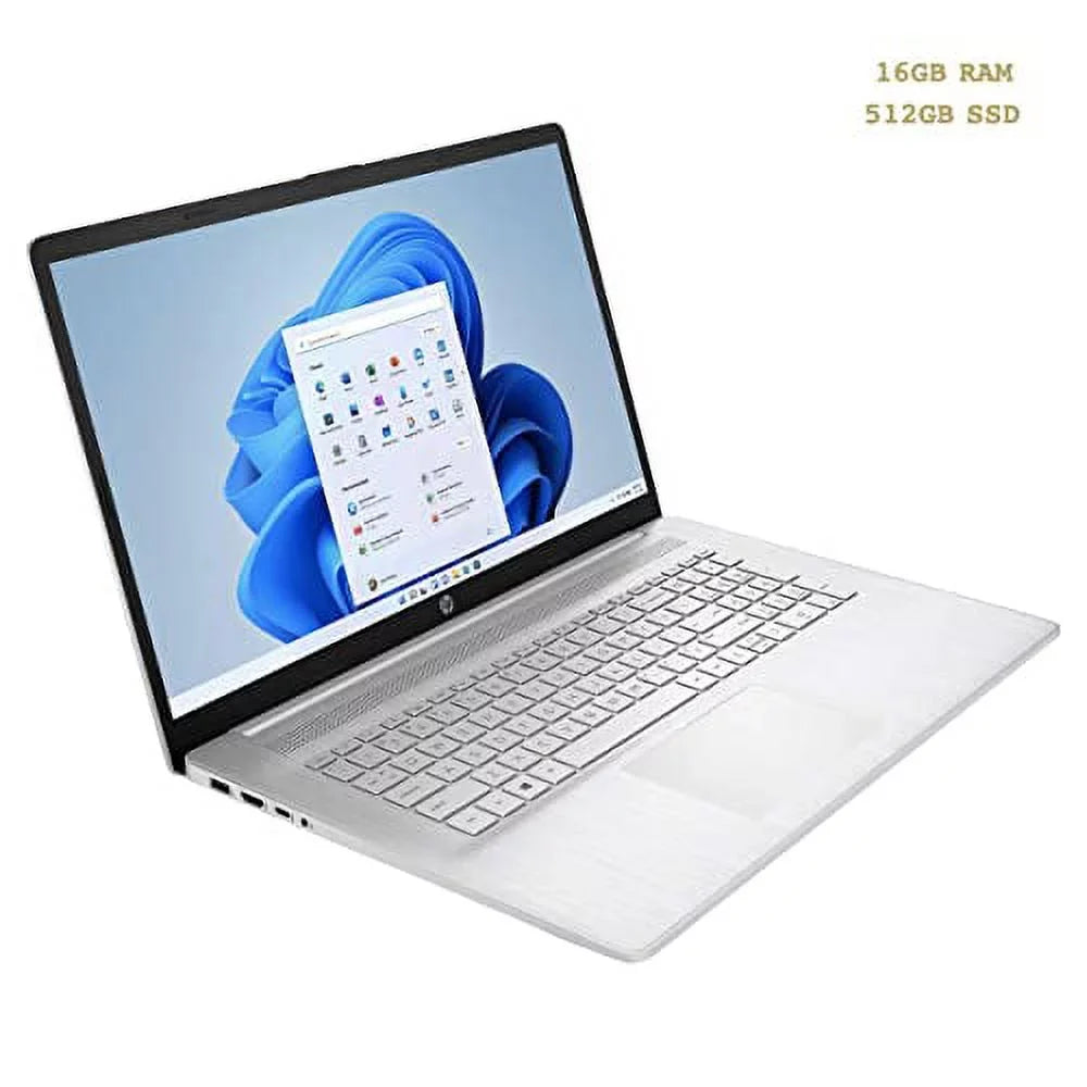 HP 2022 High Performance Business Laptop - 17.3" HD+ Touchscreen - 10-Core 12th Intel i7-1255U Iris Xe Graphics - 64GB DDR4-2TB SSD - WiFi 6 Bluetooth - Backlit KB - Windows 11 Pro w/ 32GB USB