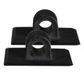 kesoto 6x1 Pair Kayak Motor Fix Bracket Buckle Rubber Dinghy Propeller Outboard Hook