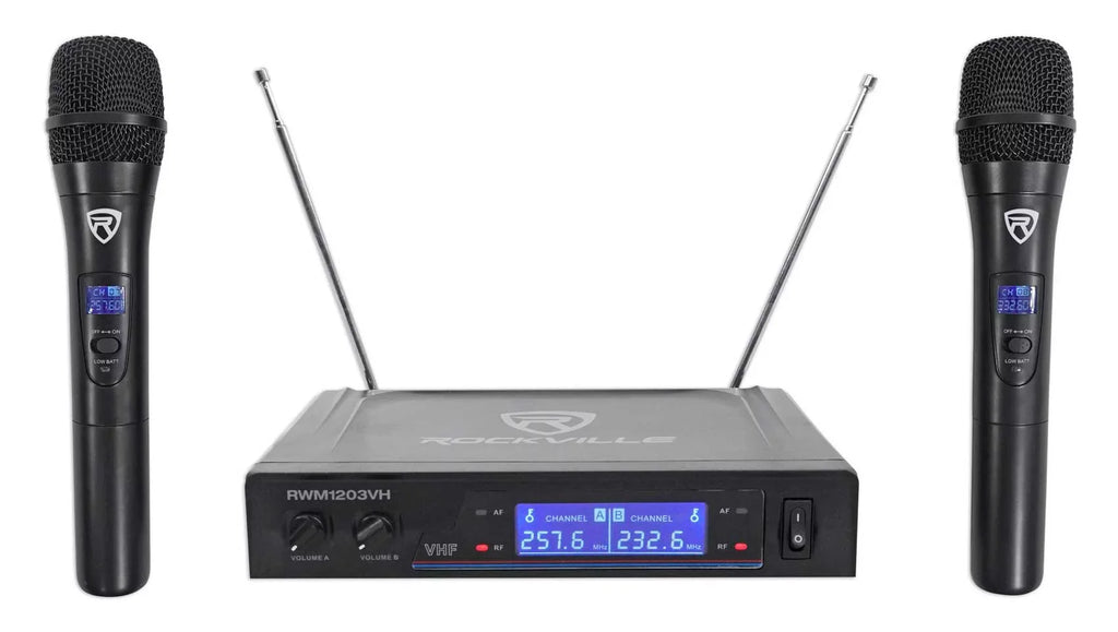 Rockville Dual 12" Android/iphone/ipad/Laptop/Tablet Pro Karaoke Machine/System