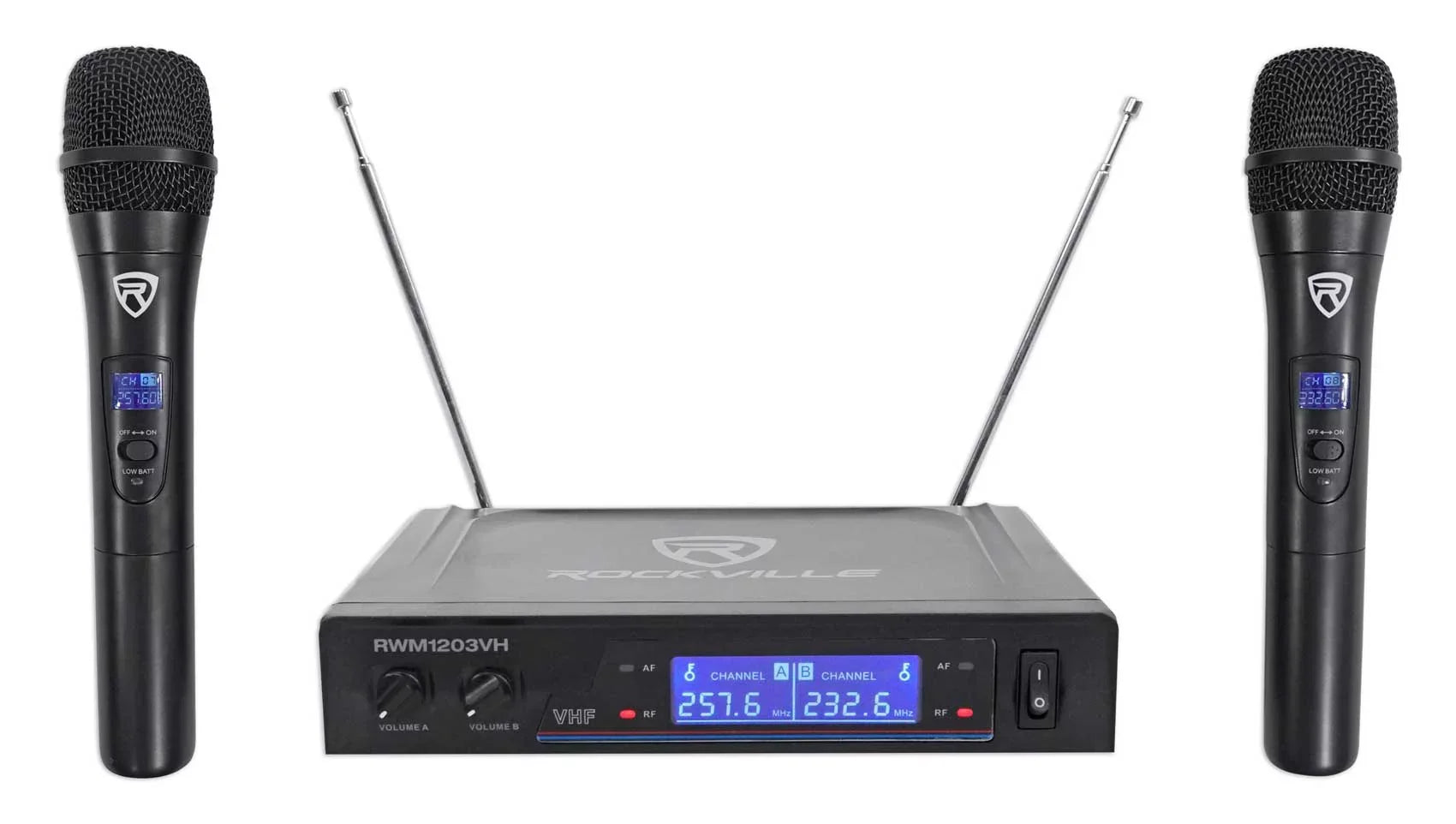 Rockville Dual 12" Android/iphone/ipad/Laptop/Tablet Pro Karaoke Machine/System