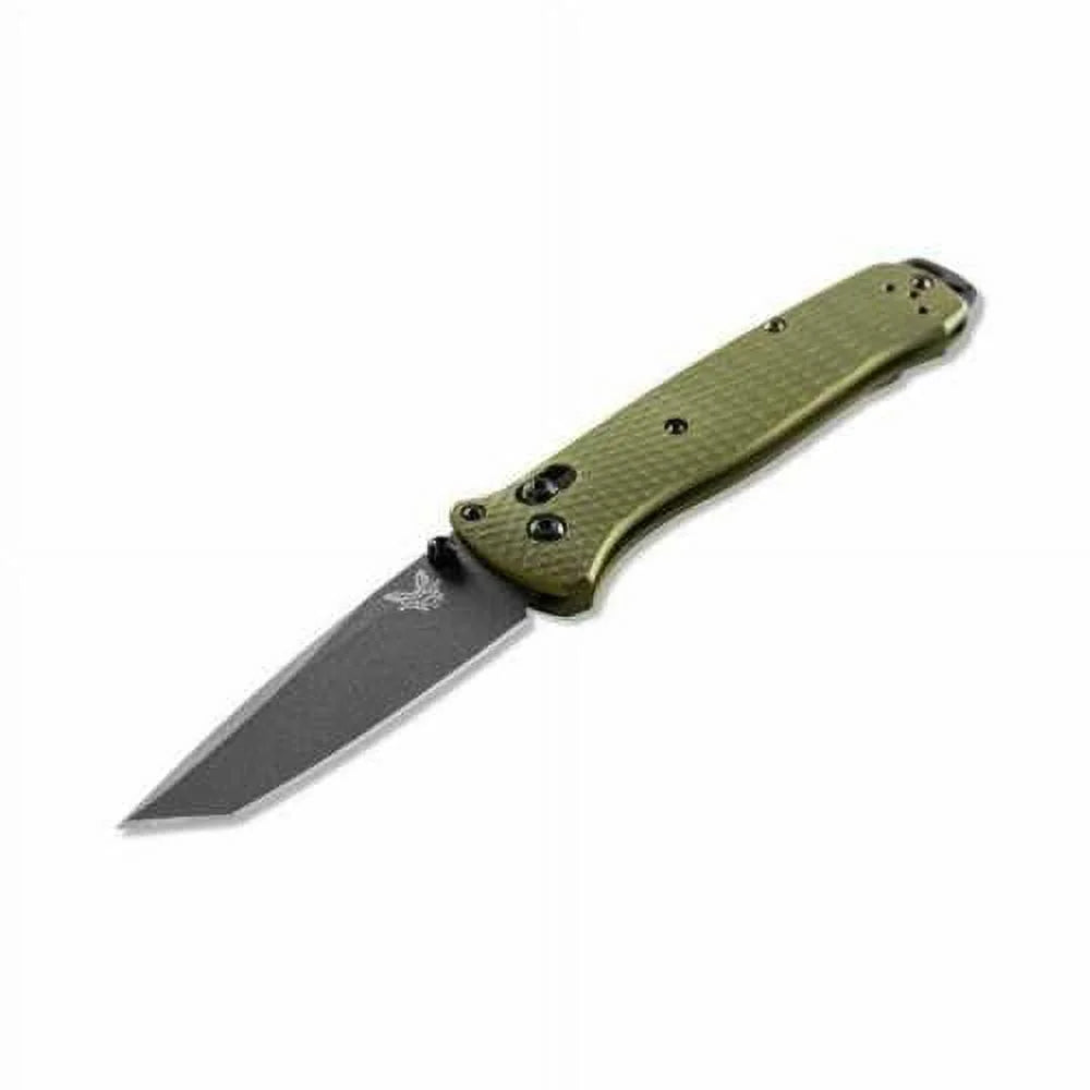 Benchmade 537GY-1 Bailout Axis Tanto Grey Coated Plain 3.38in Blade Knife
