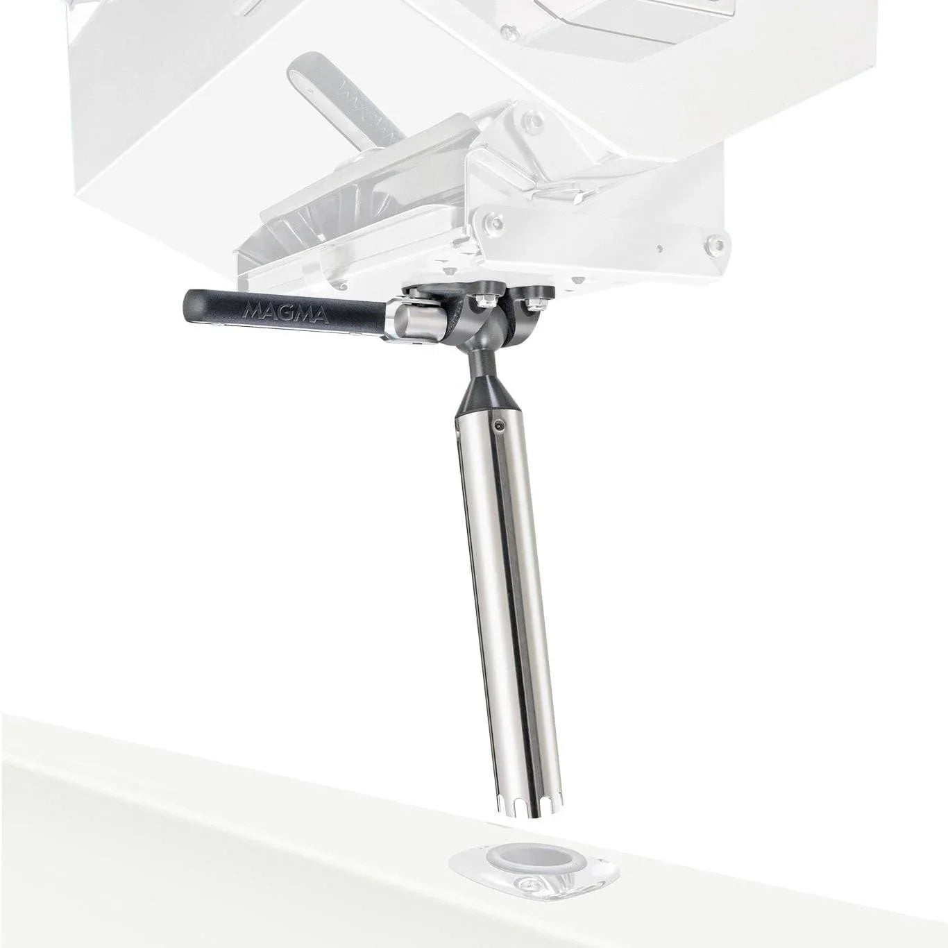 Magma LeveLock All-Angle Fish Rod Holder Mount for Rectangular Grills - T10-355