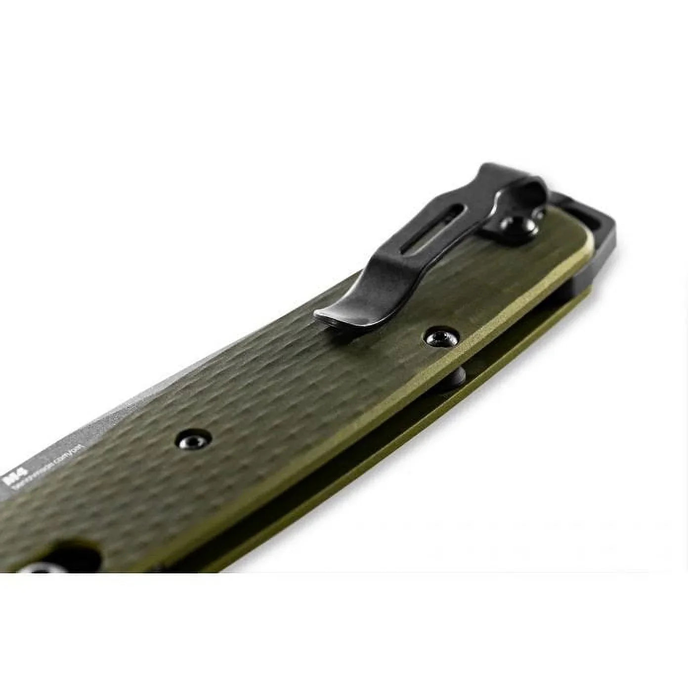 Benchmade 537GY-1 Bailout Axis Tanto Grey Coated Plain 3.38in Blade Knife