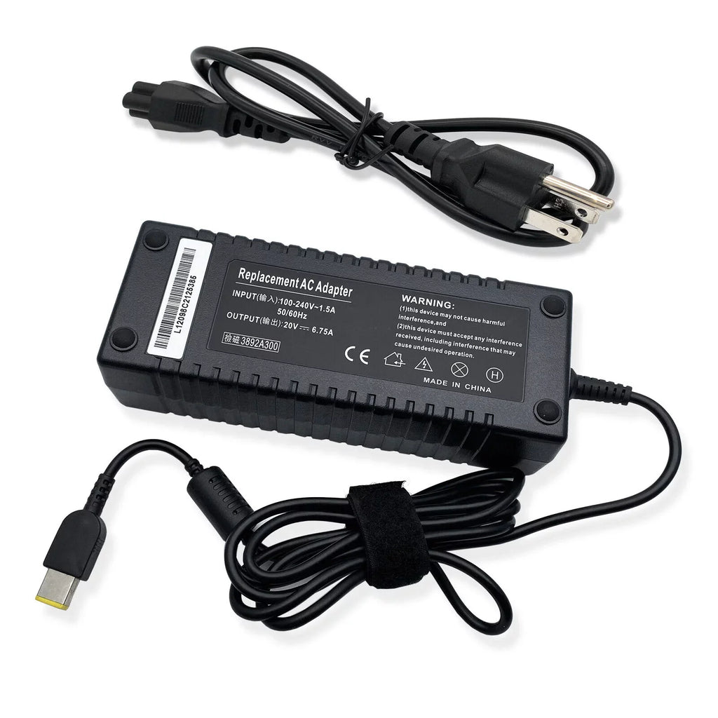 New AC Power Adapter Charger For Lenovo ThinkPad T440p T530 T540p W540 Cord 20V
