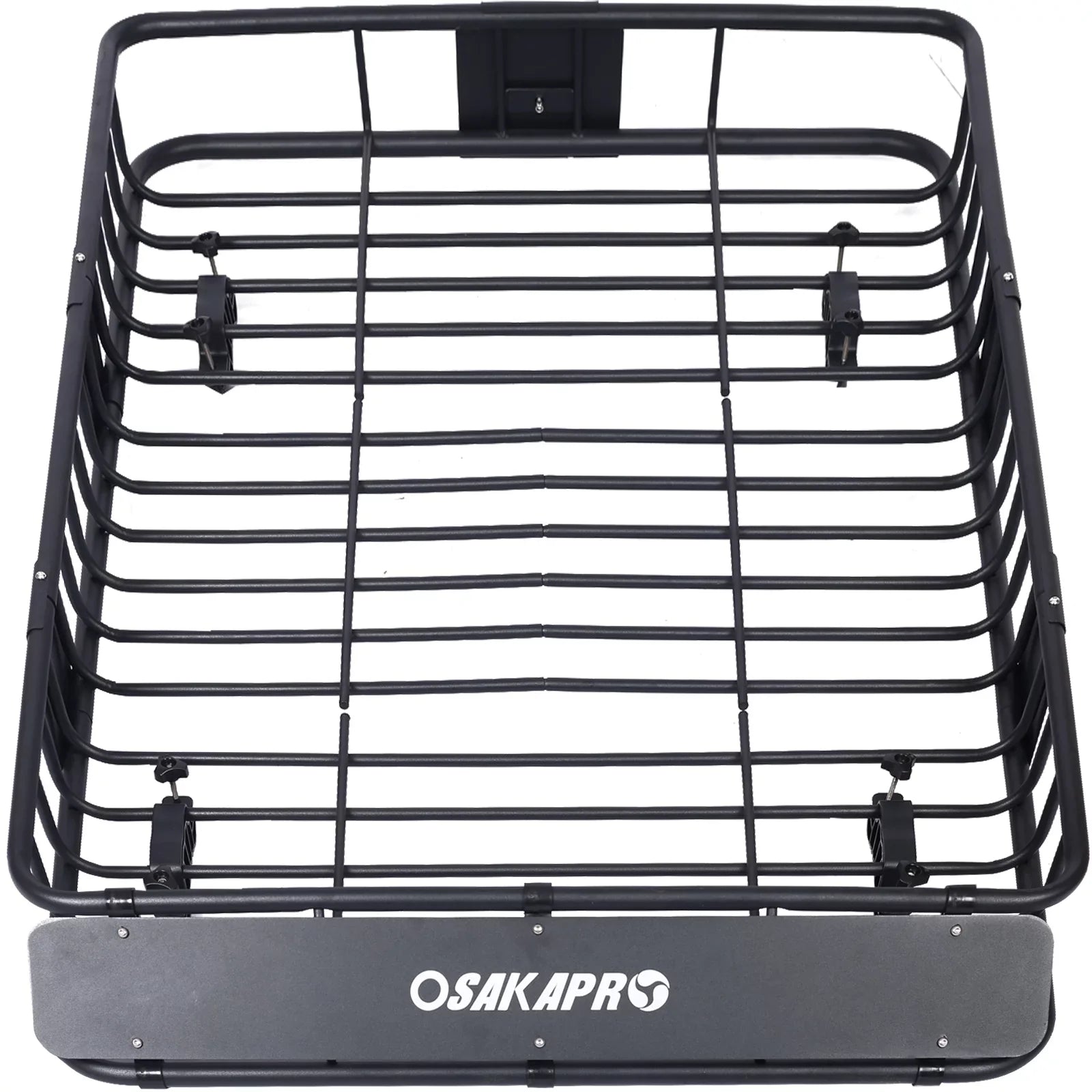 Rooftop Cargo Carrier BasketMotoring Roof RackTop Mount Roof Rack Midnight steel