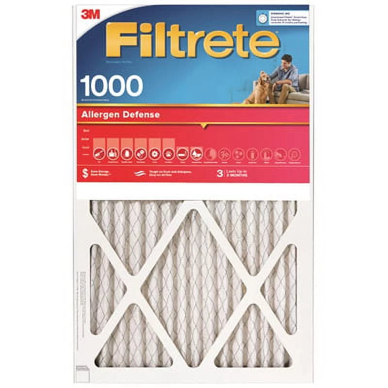Filtrete 2 Pack 14" x 20" x 1" Micro Allergen Reduction Filter Attract, Each