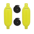 Extreme Max 3006.7599 BoatTector Inflatable Final Point Value 2-Pack - 6.5" x 22", Neon Yellow