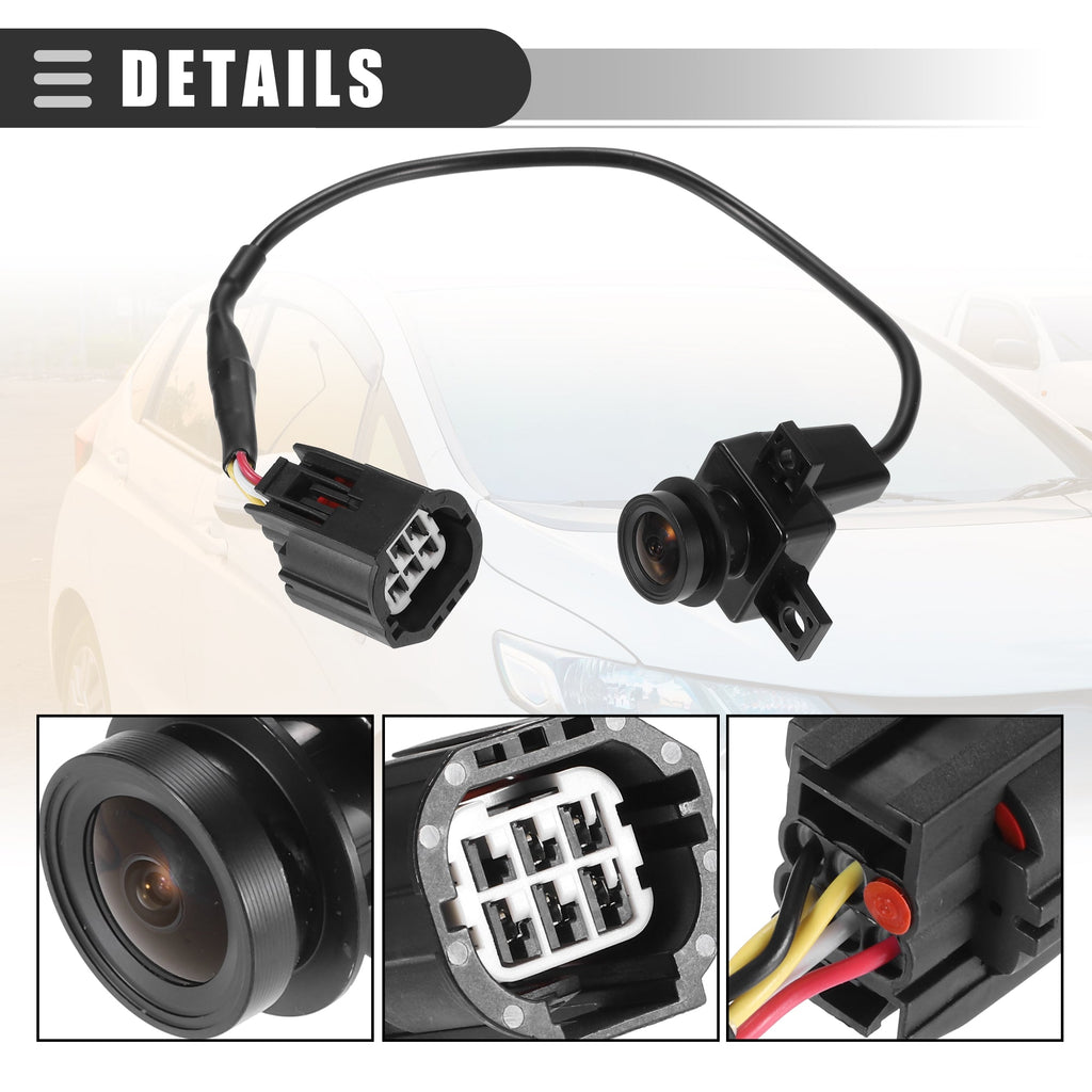 Unique Bargains Rear View Parking Assist Camera for Dodge 1500 2010 Plastic Glass Midnight