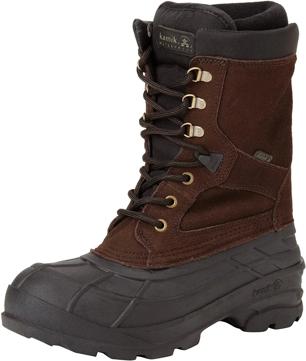 Kamik Gentlemen Nationplus Boot (9.5 D(M) US, Dark Brown)