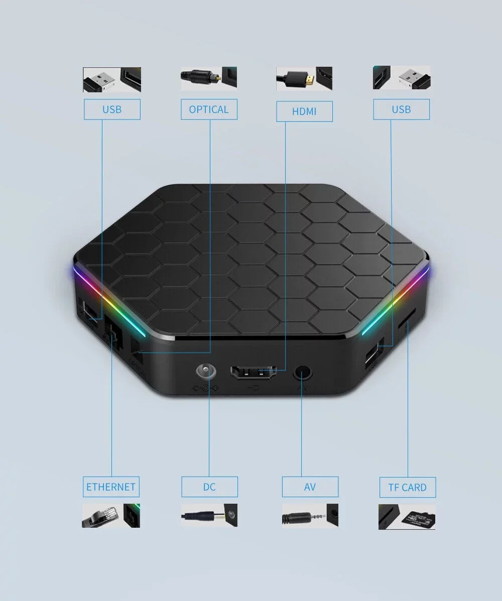 JahyShow T95Z Plus Android 12.0 TV Box: Enjoy 6K UHD Quality and Smart Features
