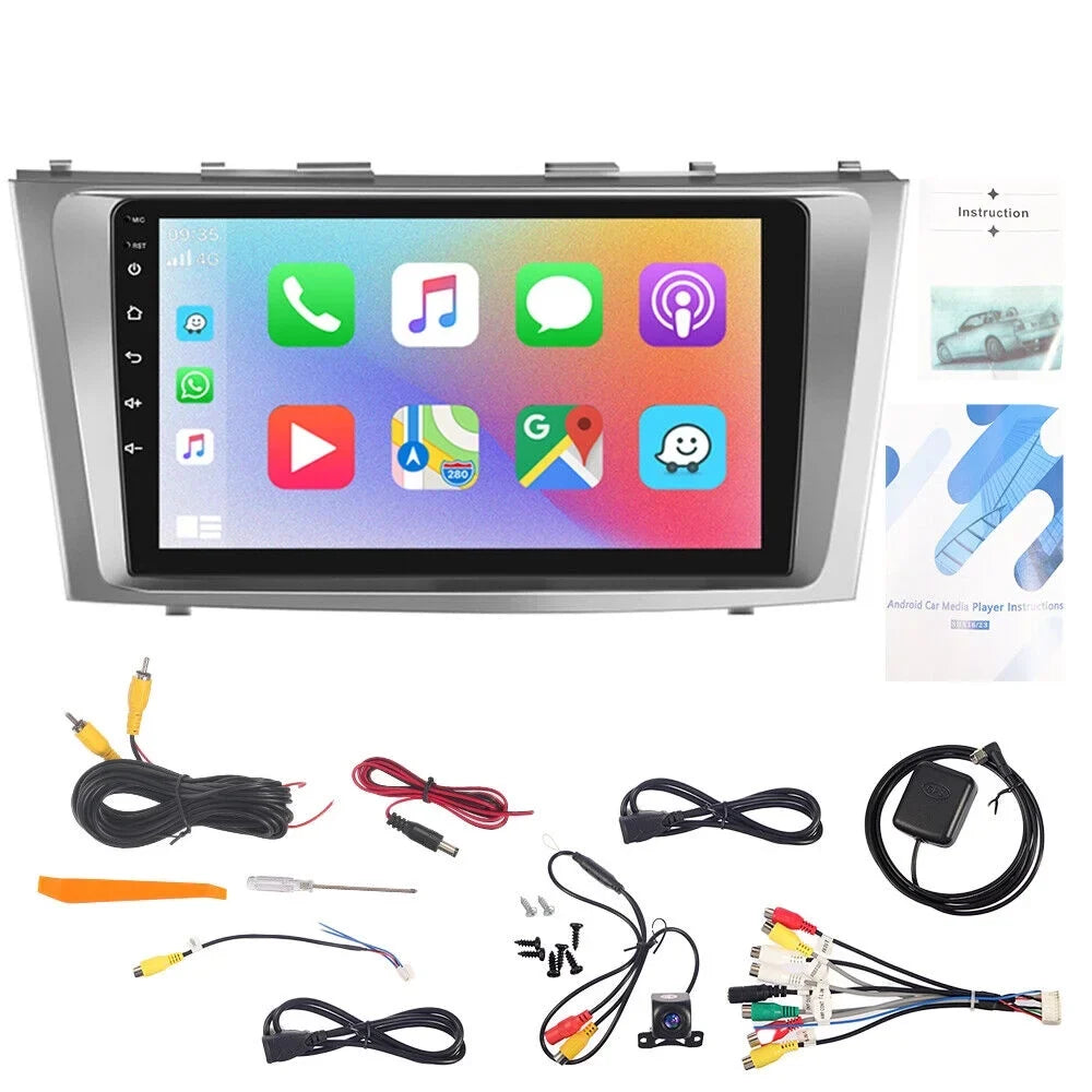Jahy2Tech 2+32G Android 11 Car Stereo, 9 Inch IPS HD Touch Screen Car Radio Wireless CarPlay Android Auto for Toyota Camry 2006-2011