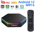 JahyShow Upgraded T95Z Plus TV Box - Smart Android 12.0, 6K HD Stream Player, 4+128G
