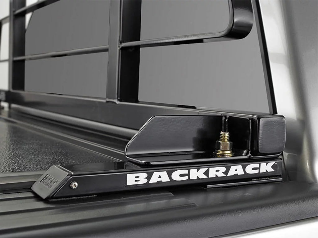 BACKRACK by RealTruck | Hardware Kit for use w/ Low-Profile Tonneau, Dark No Drill | 40117 | Compatible with 2002-2024 Ram 2500/3500; 2002-2018 Ram 1500