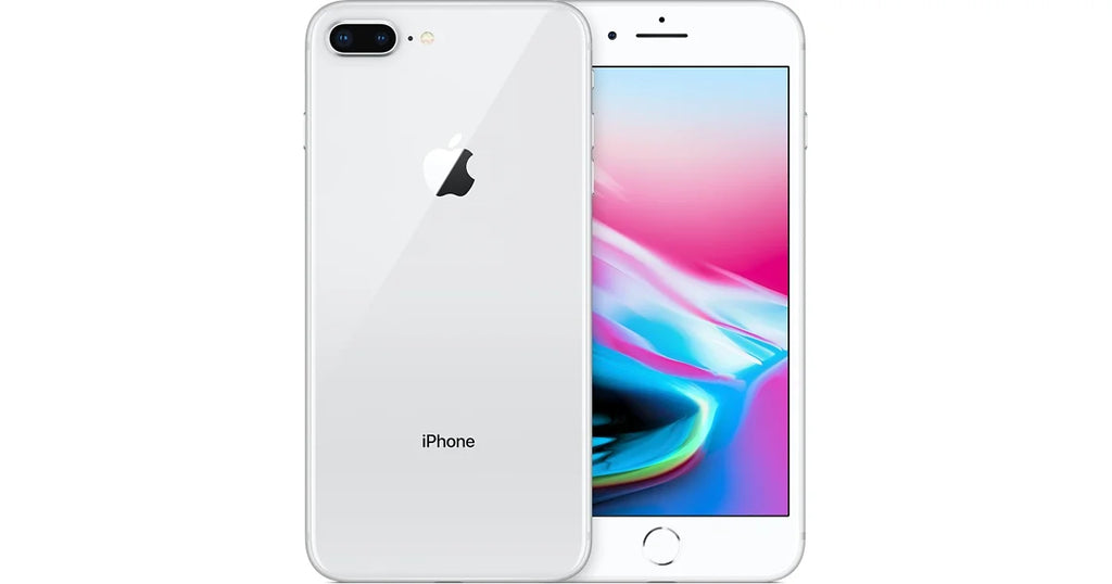 Restored iPhone 8 Plus 64GB, Silver - Locked Straight Talk/TracFone (Refurbished)