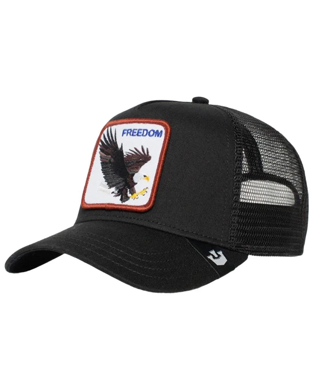 Goorin Bros People The Freedom Eagle Trucker Cap Midnight One Size