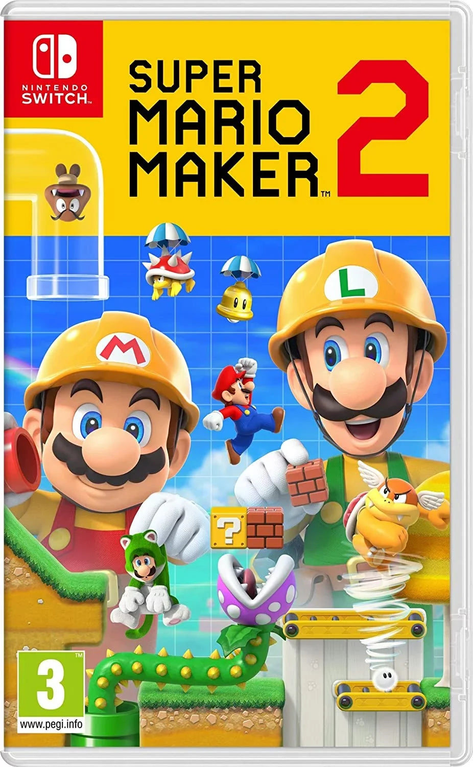 Termination Switch - Super Mario Maker 2 Video Game