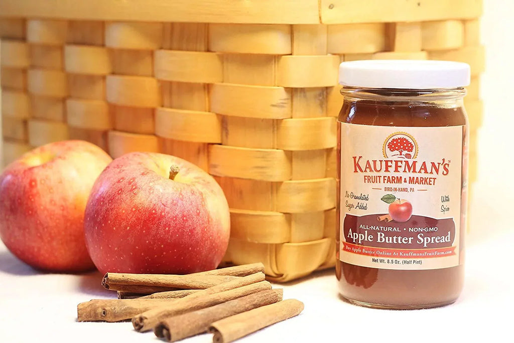 Kauffman's Fruit Farm Homemade Cinnamon Butter Spread, 8.5 Oz. Pack of 2