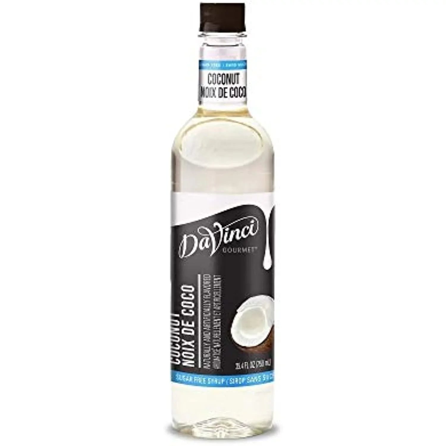 Davinci Gourmet Sugar Free Coconut Syrup, 750 Ml Plastic Bottle
