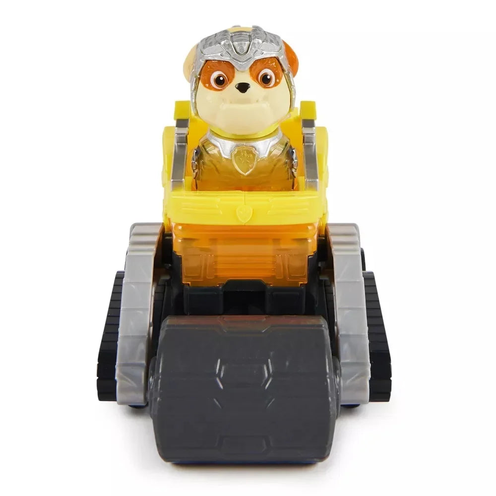 Paw Patrol: The Mighty Movie Toy Truck with Rubble Mighty Pups Action Figure