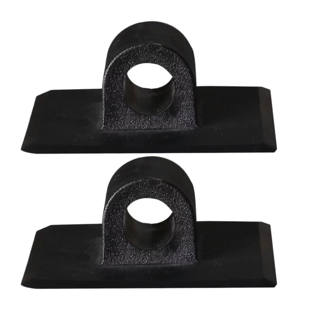 kesoto 6x1 Pair Kayak Motor Fix Bracket Buckle Rubber Dinghy Propeller Outboard Hook