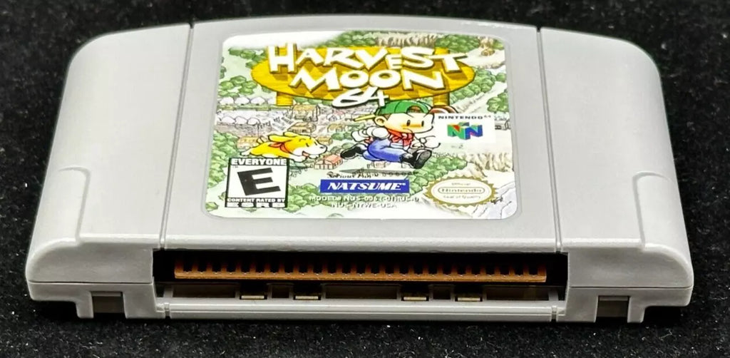 Harvest Moon 64 Final Point 64 N64 Cassette Genuine Only NATSUME-