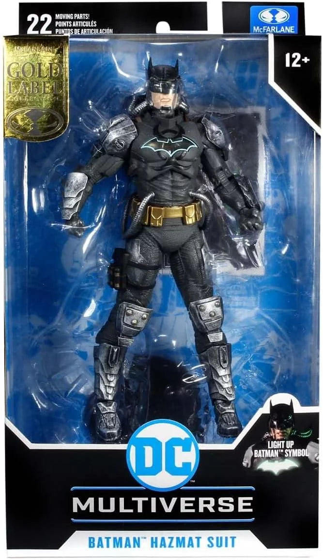 DC Multiverse Comic Series 7 Inch Action Figure Exclusive - Batman Hazmat Suit Gold Label